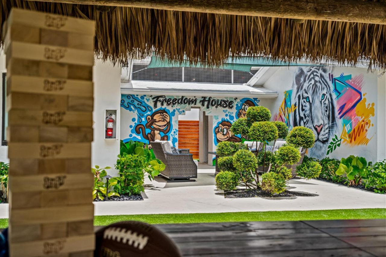 The Freedom House • Urban Oasis • Eclectic Retreat Fort Lauderdale Exterior photo